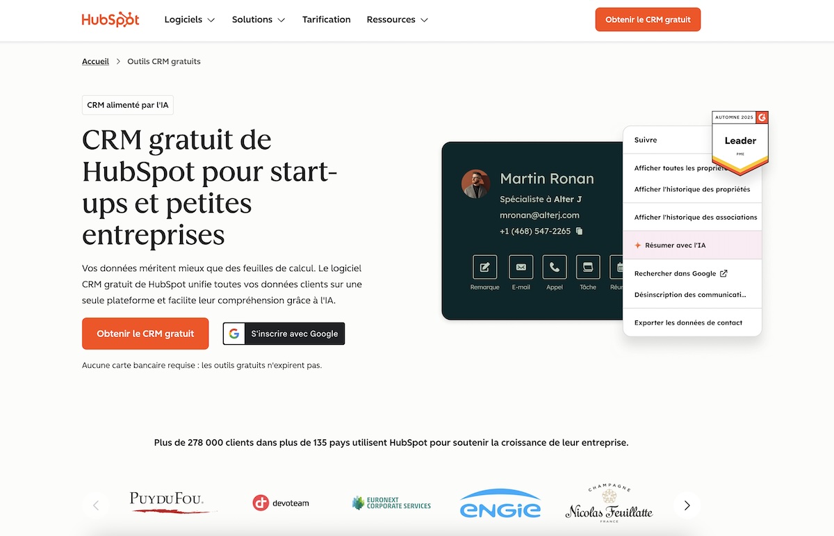 HubSpot CRM : le SaaS indispensable pour faire évoluer votre agence digitale ?