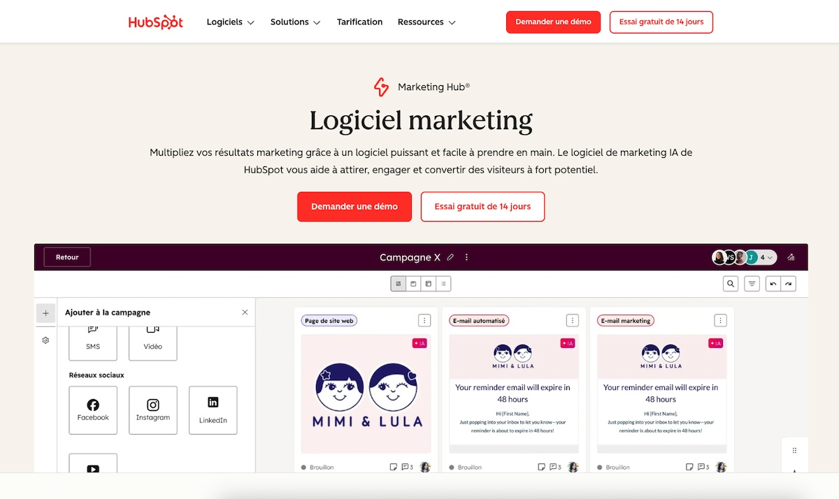 Notre avis sur HubSpot Marketing Hub : la solution gratuite est-elle suffisante ?