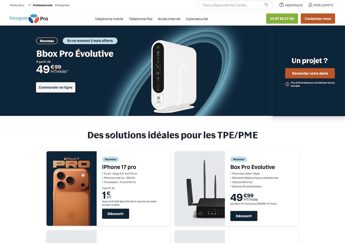 Bouygues : performance financière au premier trimestre 2026 malgré un recul des ventes