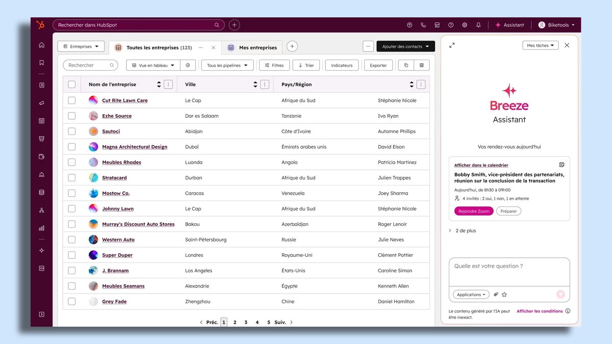 Breeze AI HubSpot : comment l&rsquo;intelligence artificielle transforme le CRM au quotidien