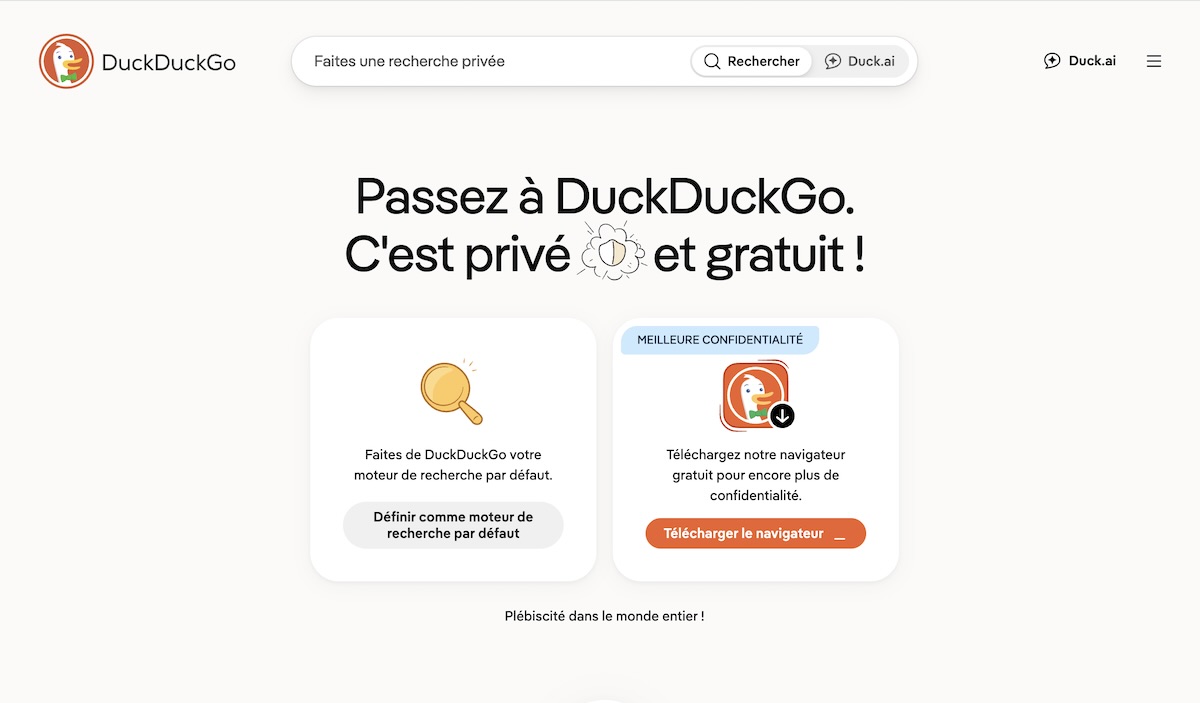 DuckDuckGo améliore la confidentialité des utilisateurs d&rsquo;iPhone avec une nouvelle option