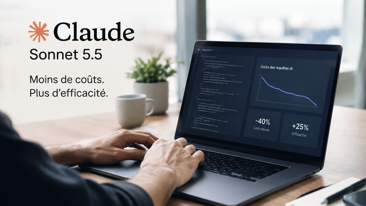 Claude Sonnet 5.5 réduit les coûts des requêtes IA avec efficacité