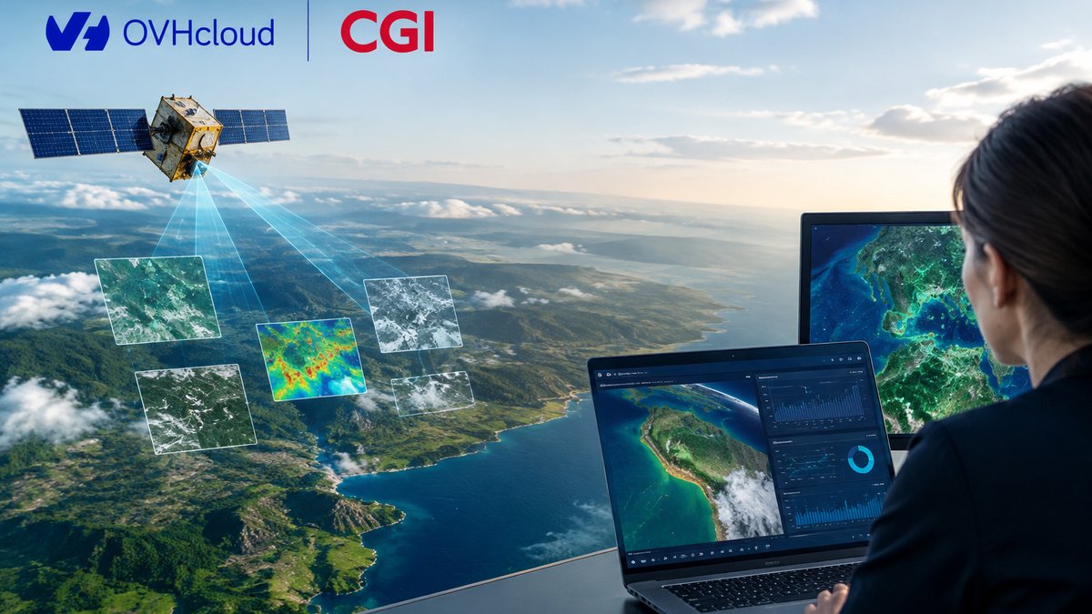Créer un Système d&rsquo;Information Européen pour l&rsquo;Observation de la Terre avec OVHcloud et CGI