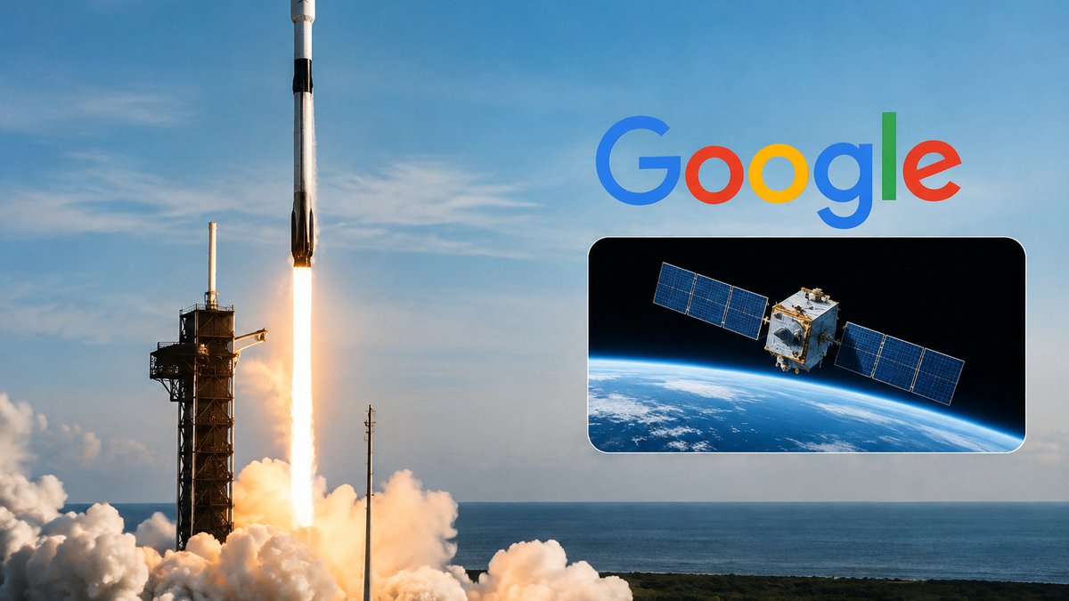 Data centers spatiaux : Google teste son premier satellite IA avec un Falcon 9