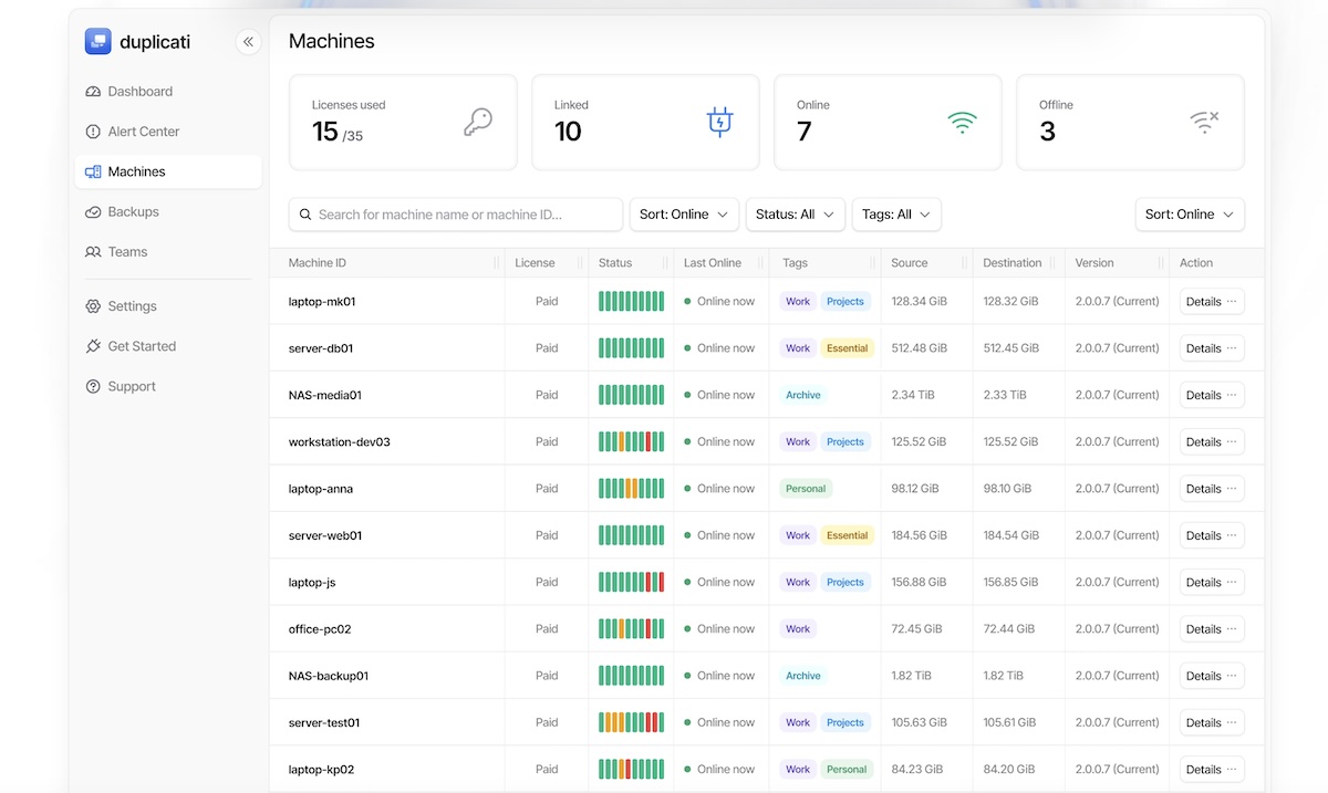 Logiciel open source pour une sauvegarde de données personnalisée et sécurisée