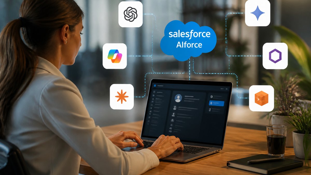 La nouvelle interface AIforce de Salesforce : intégration des données CRM dans divers environnements d&rsquo;IA