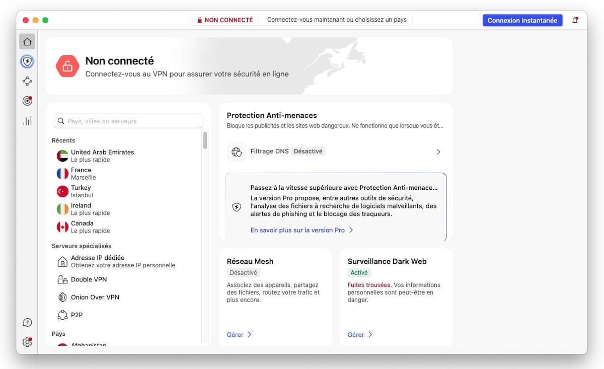 Extension PriceMice de NordVPN pour comparer les prix des hôtels