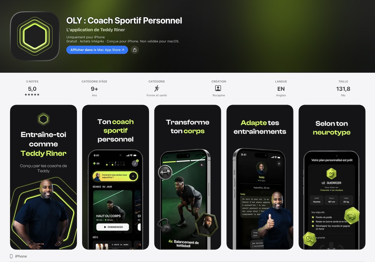 Comment Teddy Riner révolutionne-t-il l&rsquo;entraînement sportif personnalisé avec l&rsquo;application Oly ?