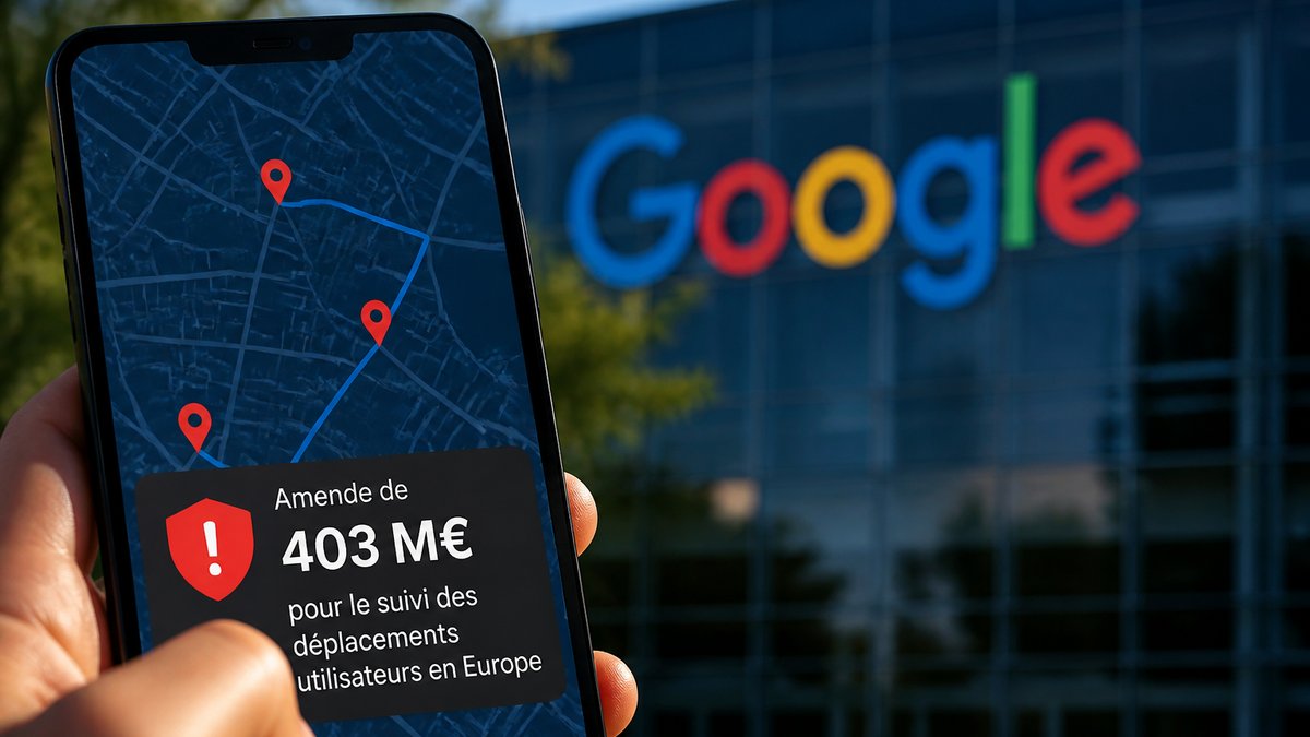 Pourquoi Google a-t-il reçu une amende record de 403 millions d&rsquo;euros pour le suivi des déplacements utilisateurs en Europe ?