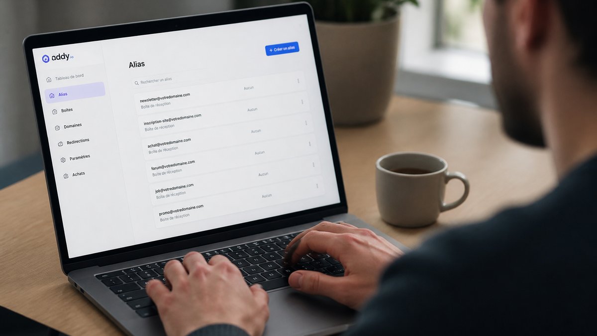 Pourquoi utiliser des alias e-mail pour protéger votre adresse principale sur le net avec addy.io ?
