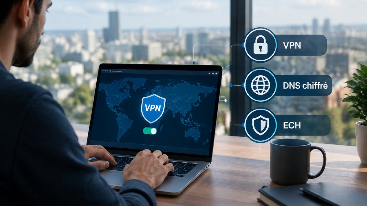 Comment masquer efficacement sa navigation web avec un VPN, DNS chiffré et ECH ?