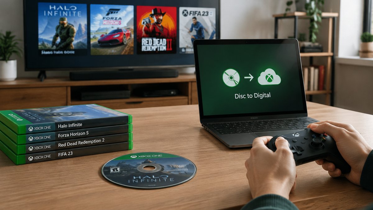Comment transformer vos jeux Xbox physiques en versions numériques avec Disc to Digital