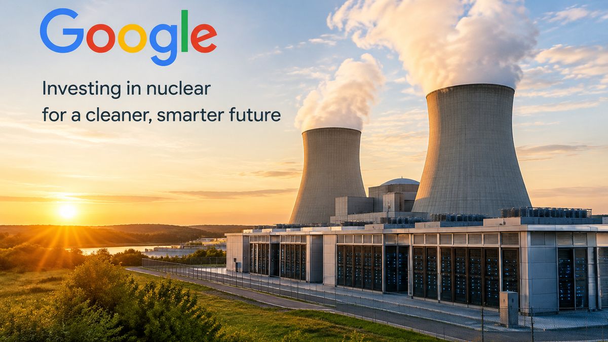 Google investit massivement dans le nucléaire pour alimenter l&rsquo;IA et les data centers