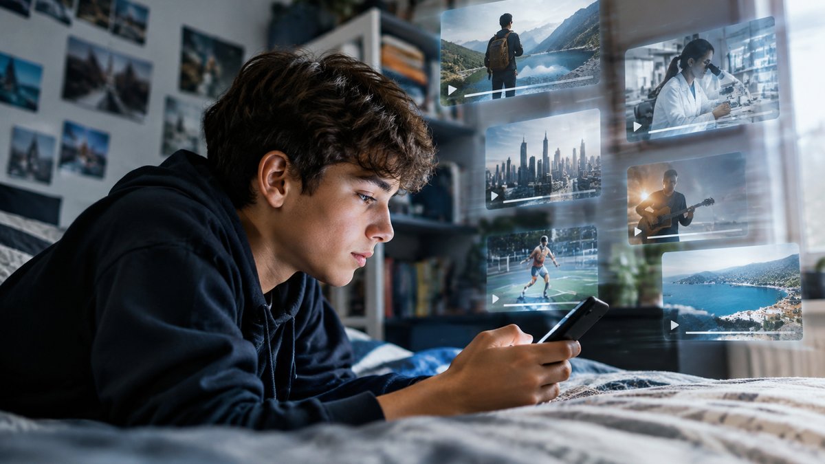 En quoi les vidéos courtes (Short, Réels…) influencent la vision future des adolescents ?