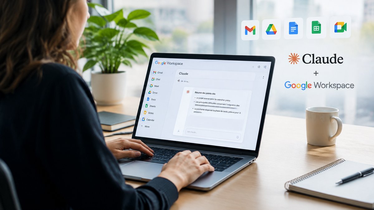 Extension Claude for Google Workspace™ : Quel impact sur votre productivité?