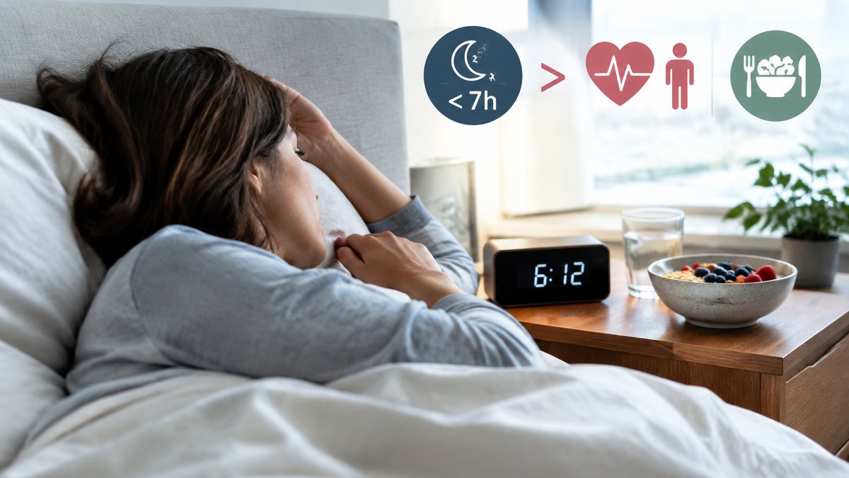 Pourquoi dormir moins de sept heures par nuit impacte-t-il votre espérance de vie plus que l&rsquo;alimentation ?